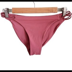 Lululemon rose pink swim bikini bottom size 8